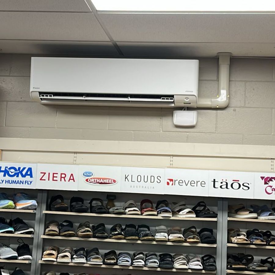 Air conditioning installed in a Palmerston North office