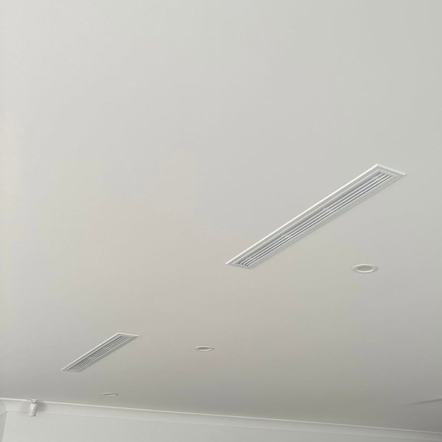 Ducted air conditioning vent cooling a whole Palmerston North home