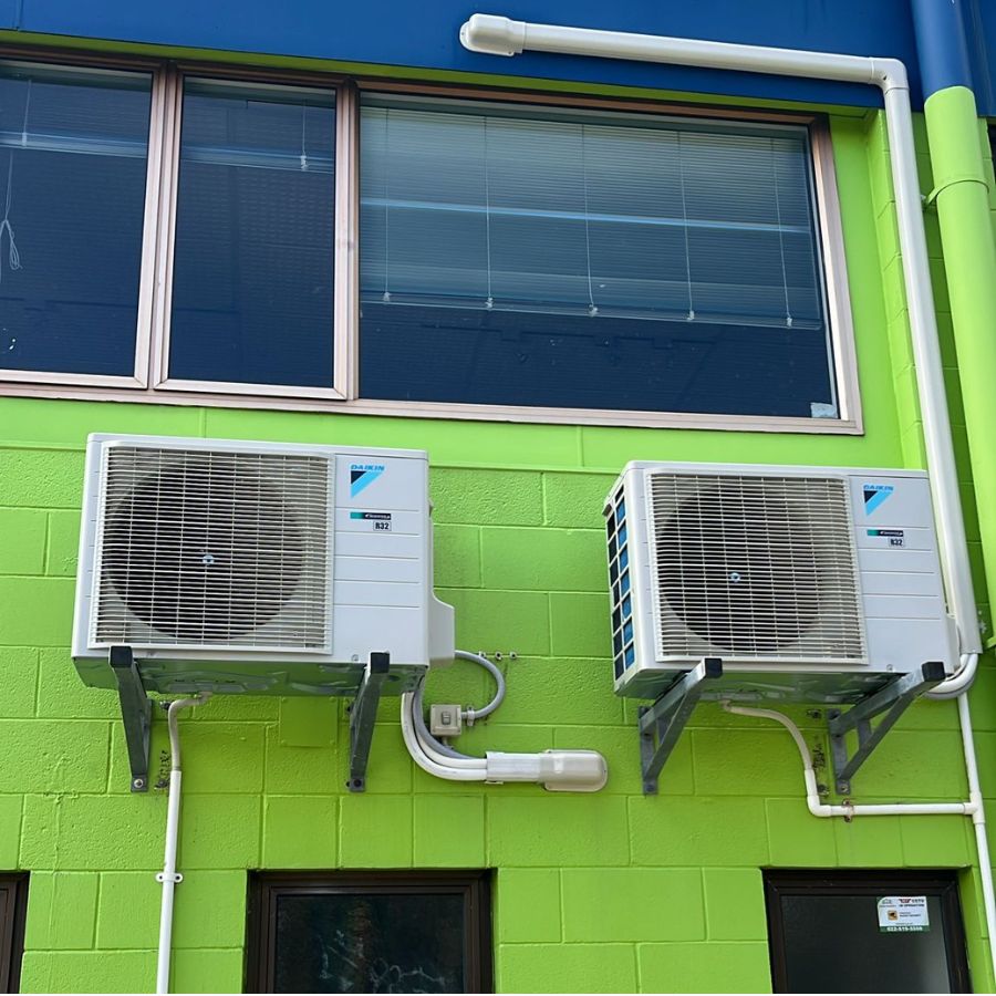 Double Storey Building Heat Pump Installation in Palmerston North
